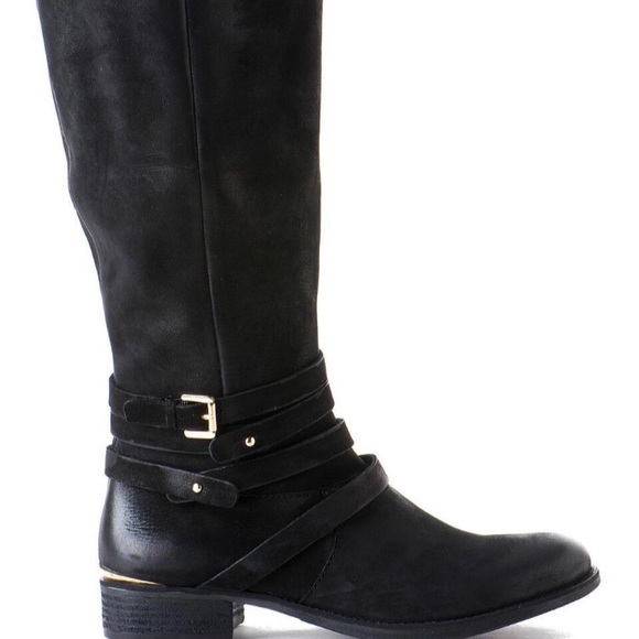 Steve Madden Albany boots. Size 6.5. Leather. - Picture 1 of 5